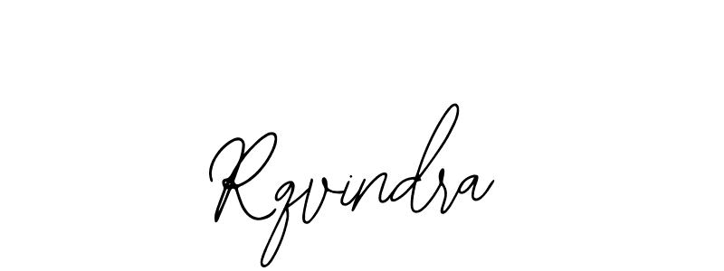 Use a signature maker to create a handwritten signature online. With this signature software, you can design (Bearetta-2O07w) your own signature for name Rqvindra. Rqvindra signature style 12 images and pictures png