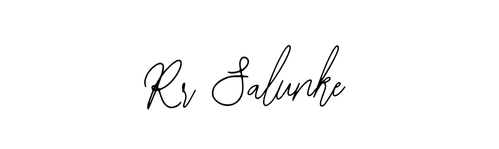 Rr Salunke stylish signature style. Best Handwritten Sign (Bearetta-2O07w) for my name. Handwritten Signature Collection Ideas for my name Rr Salunke. Rr Salunke signature style 12 images and pictures png