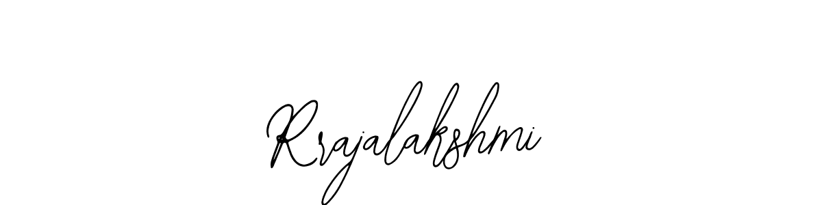 How to make Rrajalakshmi signature? Bearetta-2O07w is a professional autograph style. Create handwritten signature for Rrajalakshmi name. Rrajalakshmi signature style 12 images and pictures png