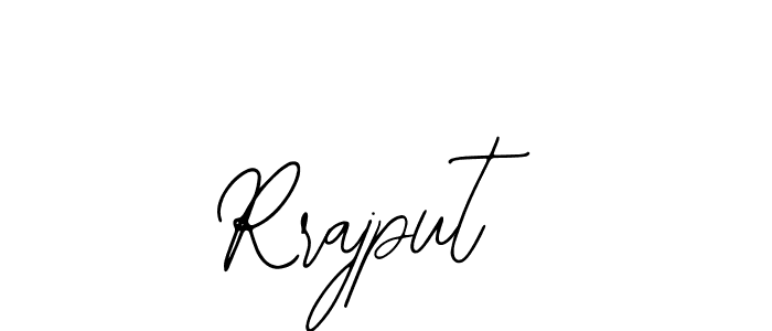 Rrajput stylish signature style. Best Handwritten Sign (Bearetta-2O07w) for my name. Handwritten Signature Collection Ideas for my name Rrajput. Rrajput signature style 12 images and pictures png