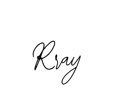 You should practise on your own different ways (Bearetta-2O07w) to write your name (Rray) in signature. don't let someone else do it for you. Rray signature style 12 images and pictures png