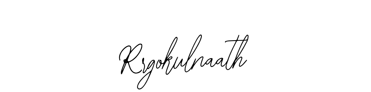 Make a beautiful signature design for name Rrgokulnaath. With this signature (Bearetta-2O07w) style, you can create a handwritten signature for free. Rrgokulnaath signature style 12 images and pictures png