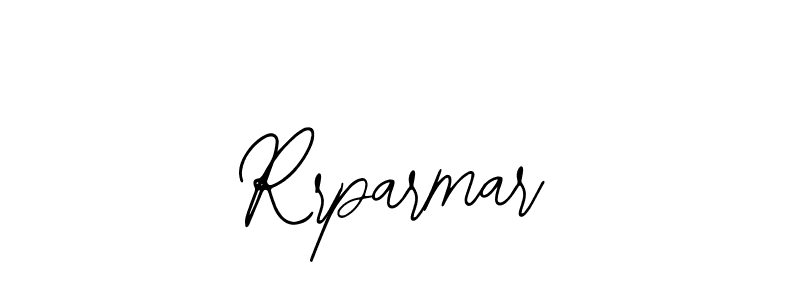 if you are searching for the best signature style for your name Rrparmar. so please give up your signature search. here we have designed multiple signature styles  using Bearetta-2O07w. Rrparmar signature style 12 images and pictures png