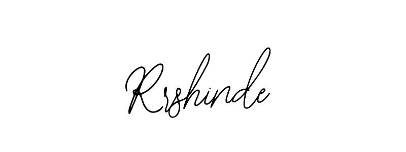 How to make Rrshinde name signature. Use Bearetta-2O07w style for creating short signs online. This is the latest handwritten sign. Rrshinde signature style 12 images and pictures png