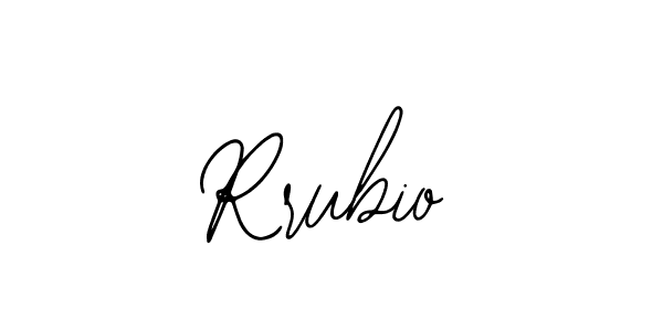 Create a beautiful signature design for name Rrubio. With this signature (Bearetta-2O07w) fonts, you can make a handwritten signature for free. Rrubio signature style 12 images and pictures png