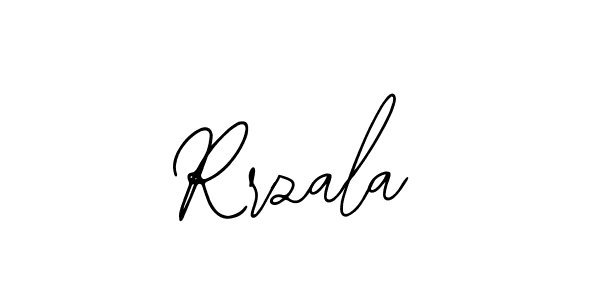 You should practise on your own different ways (Bearetta-2O07w) to write your name (Rrzala) in signature. don't let someone else do it for you. Rrzala signature style 12 images and pictures png