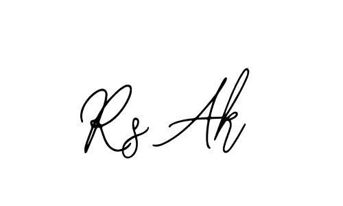 Similarly Bearetta-2O07w is the best handwritten signature design. Signature creator online .You can use it as an online autograph creator for name Rs Ak. Rs Ak signature style 12 images and pictures png
