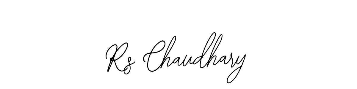 It looks lik you need a new signature style for name Rs Chaudhary. Design unique handwritten (Bearetta-2O07w) signature with our free signature maker in just a few clicks. Rs Chaudhary signature style 12 images and pictures png