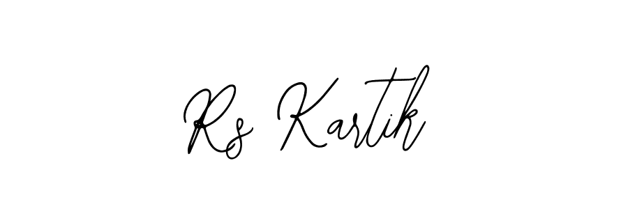 if you are searching for the best signature style for your name Rs Kartik. so please give up your signature search. here we have designed multiple signature styles  using Bearetta-2O07w. Rs Kartik signature style 12 images and pictures png