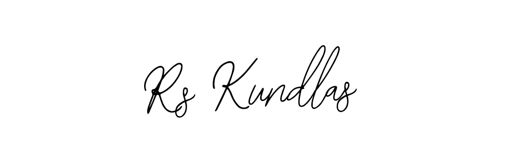 The best way (Bearetta-2O07w) to make a short signature is to pick only two or three words in your name. The name Rs Kundlas include a total of six letters. For converting this name. Rs Kundlas signature style 12 images and pictures png