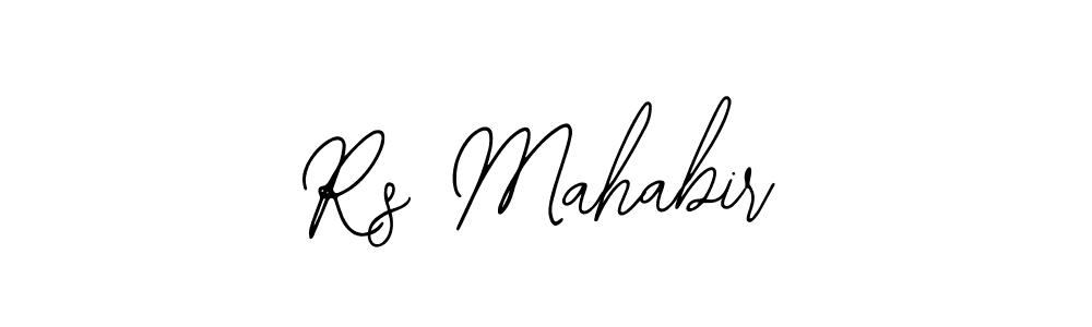 Similarly Bearetta-2O07w is the best handwritten signature design. Signature creator online .You can use it as an online autograph creator for name Rs Mahabir. Rs Mahabir signature style 12 images and pictures png
