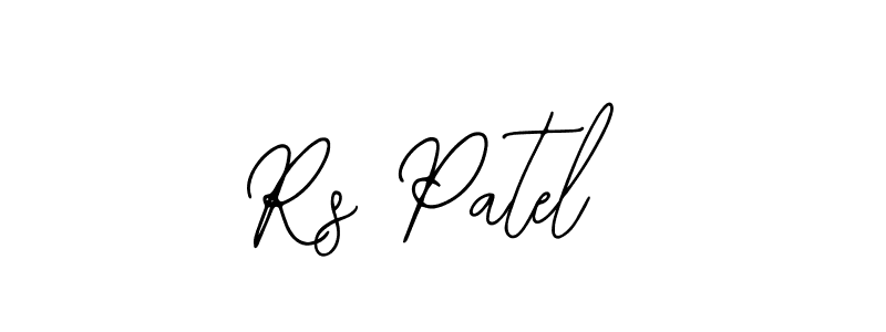 Create a beautiful signature design for name Rs Patel. With this signature (Bearetta-2O07w) fonts, you can make a handwritten signature for free. Rs Patel signature style 12 images and pictures png