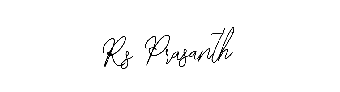 It looks lik you need a new signature style for name Rs Prasanth. Design unique handwritten (Bearetta-2O07w) signature with our free signature maker in just a few clicks. Rs Prasanth signature style 12 images and pictures png