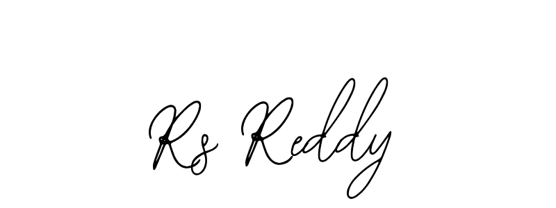 if you are searching for the best signature style for your name Rs Reddy. so please give up your signature search. here we have designed multiple signature styles  using Bearetta-2O07w. Rs Reddy signature style 12 images and pictures png