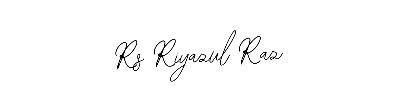 Design your own signature with our free online signature maker. With this signature software, you can create a handwritten (Bearetta-2O07w) signature for name Rs Riyazul Raz. Rs Riyazul Raz signature style 12 images and pictures png