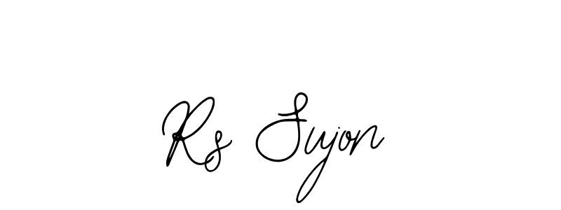 The best way (Bearetta-2O07w) to make a short signature is to pick only two or three words in your name. The name Rs Sujon include a total of six letters. For converting this name. Rs Sujon signature style 12 images and pictures png