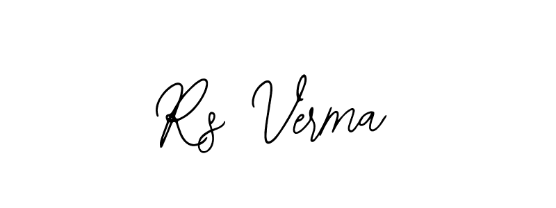 Rs Verma stylish signature style. Best Handwritten Sign (Bearetta-2O07w) for my name. Handwritten Signature Collection Ideas for my name Rs Verma. Rs Verma signature style 12 images and pictures png