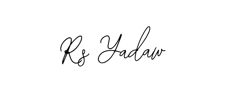 Make a beautiful signature design for name Rs Yadaw. With this signature (Bearetta-2O07w) style, you can create a handwritten signature for free. Rs Yadaw signature style 12 images and pictures png