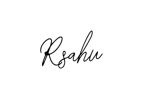 The best way (Bearetta-2O07w) to make a short signature is to pick only two or three words in your name. The name Rsahu include a total of six letters. For converting this name. Rsahu signature style 12 images and pictures png