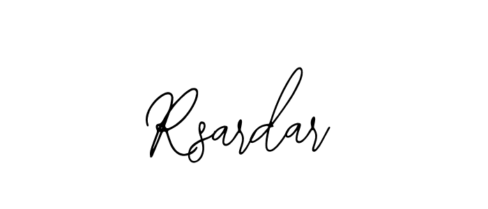 How to Draw Rsardar signature style? Bearetta-2O07w is a latest design signature styles for name Rsardar. Rsardar signature style 12 images and pictures png