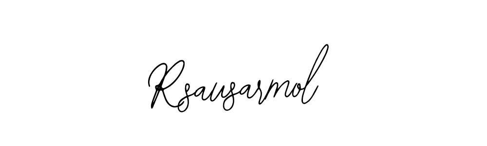 if you are searching for the best signature style for your name Rsausarmol. so please give up your signature search. here we have designed multiple signature styles  using Bearetta-2O07w. Rsausarmol signature style 12 images and pictures png