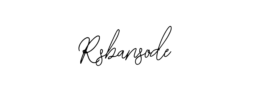 if you are searching for the best signature style for your name Rsbansode. so please give up your signature search. here we have designed multiple signature styles  using Bearetta-2O07w. Rsbansode signature style 12 images and pictures png