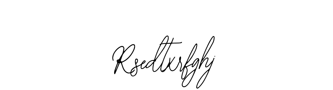 How to make Rsedtxrfghj name signature. Use Bearetta-2O07w style for creating short signs online. This is the latest handwritten sign. Rsedtxrfghj signature style 12 images and pictures png