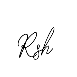 Also we have Rsh name is the best signature style. Create professional handwritten signature collection using Bearetta-2O07w autograph style. Rsh signature style 12 images and pictures png