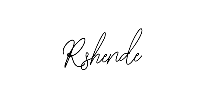 How to Draw Rshende signature style? Bearetta-2O07w is a latest design signature styles for name Rshende. Rshende signature style 12 images and pictures png