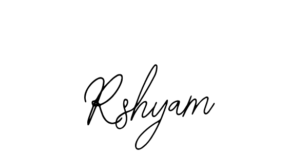 Also we have Rshyam name is the best signature style. Create professional handwritten signature collection using Bearetta-2O07w autograph style. Rshyam signature style 12 images and pictures png