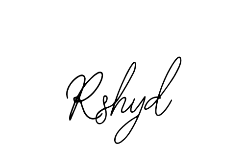 Also we have Rshyd name is the best signature style. Create professional handwritten signature collection using Bearetta-2O07w autograph style. Rshyd signature style 12 images and pictures png