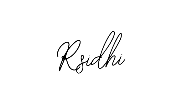 Rsidhi stylish signature style. Best Handwritten Sign (Bearetta-2O07w) for my name. Handwritten Signature Collection Ideas for my name Rsidhi. Rsidhi signature style 12 images and pictures png