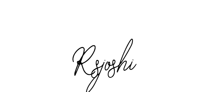 Make a short Rsjoshi signature style. Manage your documents anywhere anytime using Bearetta-2O07w. Create and add eSignatures, submit forms, share and send files easily. Rsjoshi signature style 12 images and pictures png