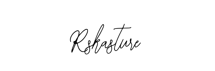 Use a signature maker to create a handwritten signature online. With this signature software, you can design (Bearetta-2O07w) your own signature for name Rskasture. Rskasture signature style 12 images and pictures png