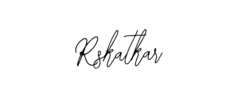 if you are searching for the best signature style for your name Rskatkar. so please give up your signature search. here we have designed multiple signature styles  using Bearetta-2O07w. Rskatkar signature style 12 images and pictures png