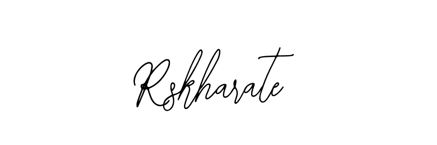 You should practise on your own different ways (Bearetta-2O07w) to write your name (Rskharate) in signature. don't let someone else do it for you. Rskharate signature style 12 images and pictures png