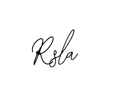 Similarly Bearetta-2O07w is the best handwritten signature design. Signature creator online .You can use it as an online autograph creator for name Rsla. Rsla signature style 12 images and pictures png