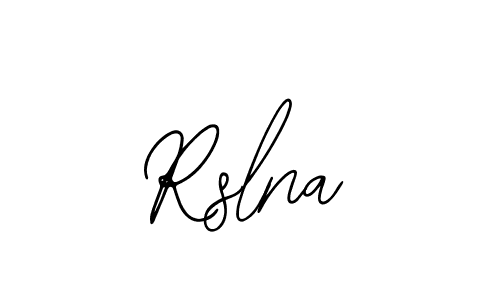How to Draw Rslna signature style? Bearetta-2O07w is a latest design signature styles for name Rslna. Rslna signature style 12 images and pictures png