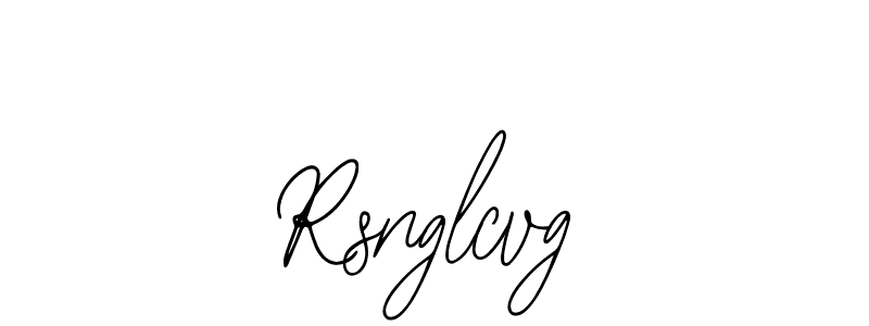 How to make Rsnglcvg name signature. Use Bearetta-2O07w style for creating short signs online. This is the latest handwritten sign. Rsnglcvg signature style 12 images and pictures png