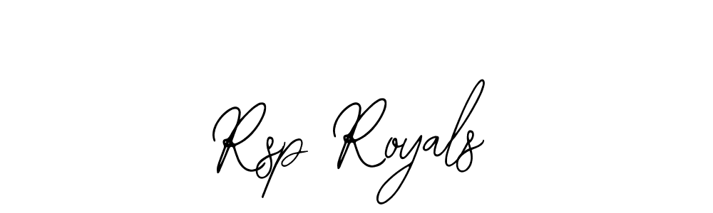 Similarly Bearetta-2O07w is the best handwritten signature design. Signature creator online .You can use it as an online autograph creator for name Rsp Royals. Rsp Royals signature style 12 images and pictures png