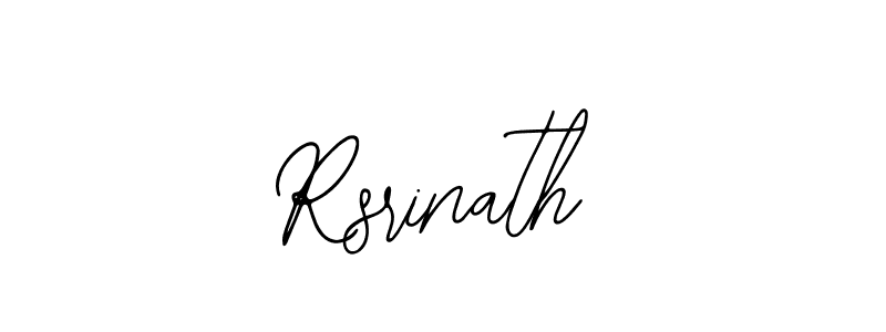 How to make Rsrinath signature? Bearetta-2O07w is a professional autograph style. Create handwritten signature for Rsrinath name. Rsrinath signature style 12 images and pictures png