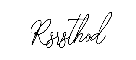 Explore multiple handwriting variations for Rsrsthod including this stunning Bearetta-2O07w design. Free to use across all platforms. Rsrsthod signature style 12 images and pictures png