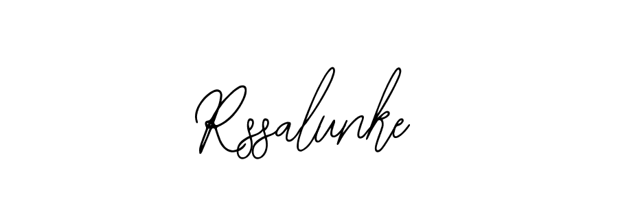 if you are searching for the best signature style for your name Rssalunke. so please give up your signature search. here we have designed multiple signature styles  using Bearetta-2O07w. Rssalunke signature style 12 images and pictures png