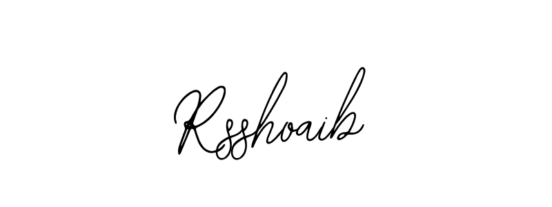 Bearetta-2O07w is a professional signature style that is perfect for those who want to add a touch of class to their signature. It is also a great choice for those who want to make their signature more unique. Get Rsshoaib name to fancy signature for free. Rsshoaib signature style 12 images and pictures png