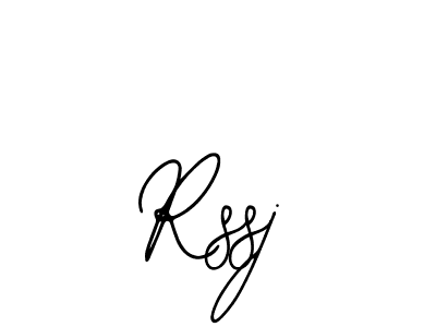 You should practise on your own different ways (Bearetta-2O07w) to write your name (Rssj) in signature. don't let someone else do it for you. Rssj signature style 12 images and pictures png