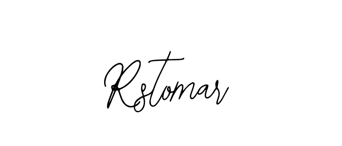 How to make Rstomar name signature. Use Bearetta-2O07w style for creating short signs online. This is the latest handwritten sign. Rstomar signature style 12 images and pictures png