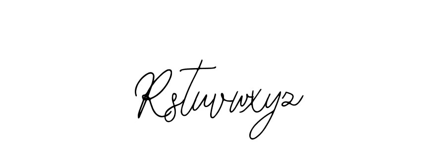 How to make Rstuvwxyz name signature. Use Bearetta-2O07w style for creating short signs online. This is the latest handwritten sign. Rstuvwxyz signature style 12 images and pictures png
