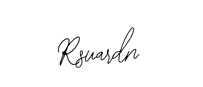 Similarly Bearetta-2O07w is the best handwritten signature design. Signature creator online .You can use it as an online autograph creator for name Rsuardn. Rsuardn signature style 12 images and pictures png