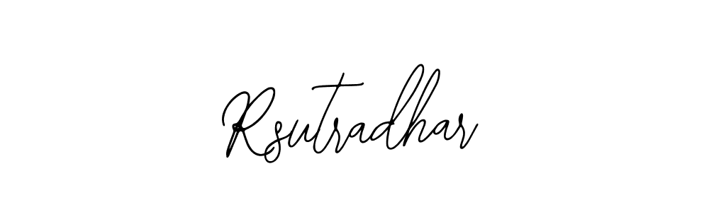 Make a short Rsutradhar signature style. Manage your documents anywhere anytime using Bearetta-2O07w. Create and add eSignatures, submit forms, share and send files easily. Rsutradhar signature style 12 images and pictures png