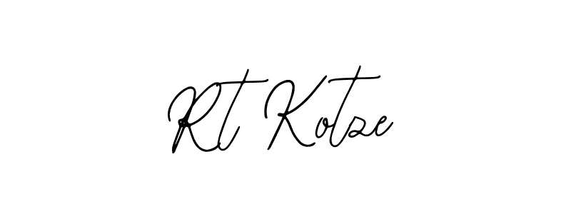 Rt Kotze stylish signature style. Best Handwritten Sign (Bearetta-2O07w) for my name. Handwritten Signature Collection Ideas for my name Rt Kotze. Rt Kotze signature style 12 images and pictures png